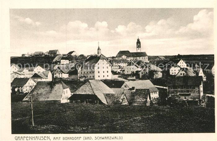 Grafenhausen Schwarzwald Teilansicht