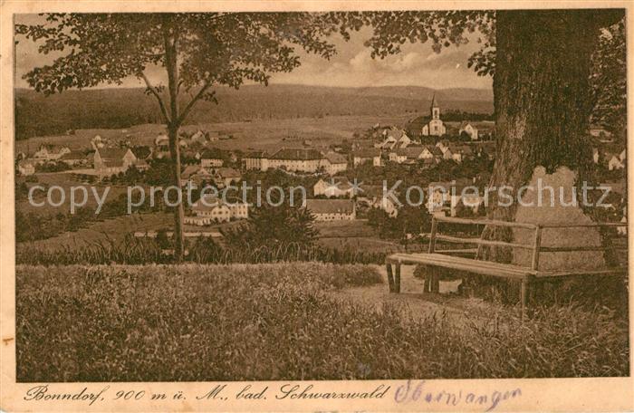 Bonndorf Schwarzwald Teilansicht