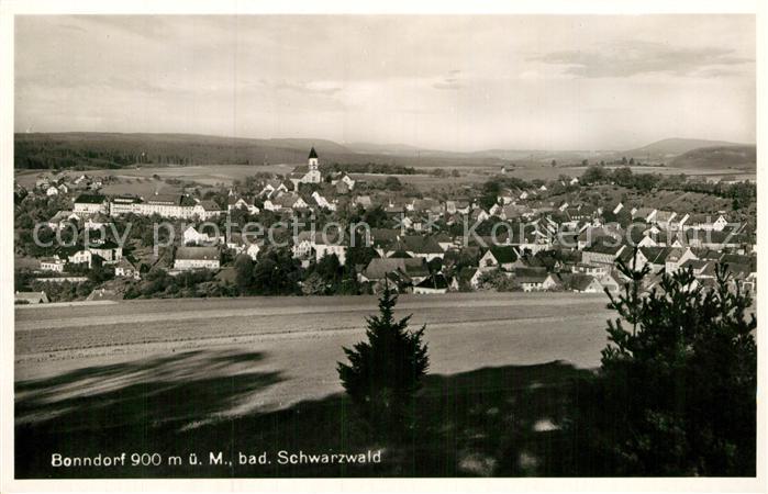 Bonndorf Schwarzwald Teilansicht