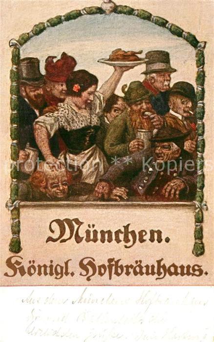 Muenchen Bayern Hofbraeuhaus