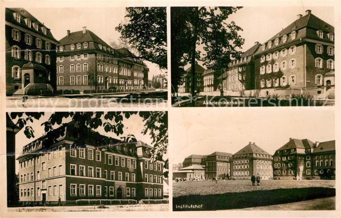 Muenchen Bayern Schuelerheim Kapelle Institushof Akademikerheim Schulgebaeude