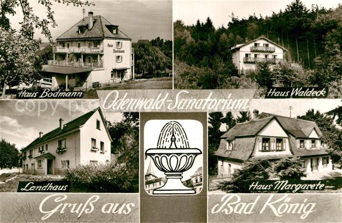 Bad Koenig Odenwald Haus Bodmann Landhaus Haus Margarete Haus Waldeck