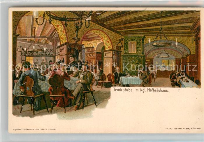 Muenchen Bayern Trinkstube Hofbraeuhaus