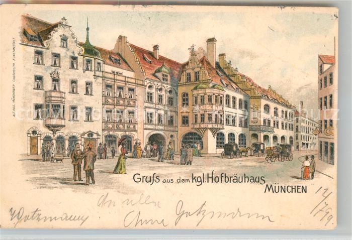 Muenchen Bayern Hofbraeuhaus