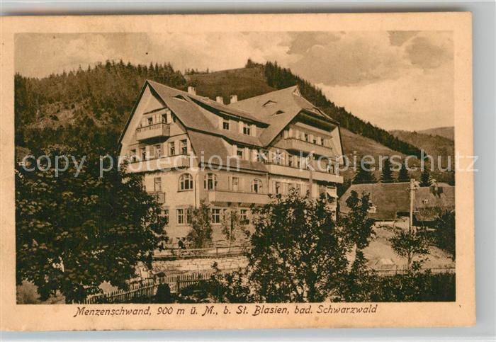 Menzenschwand Erholungsheim