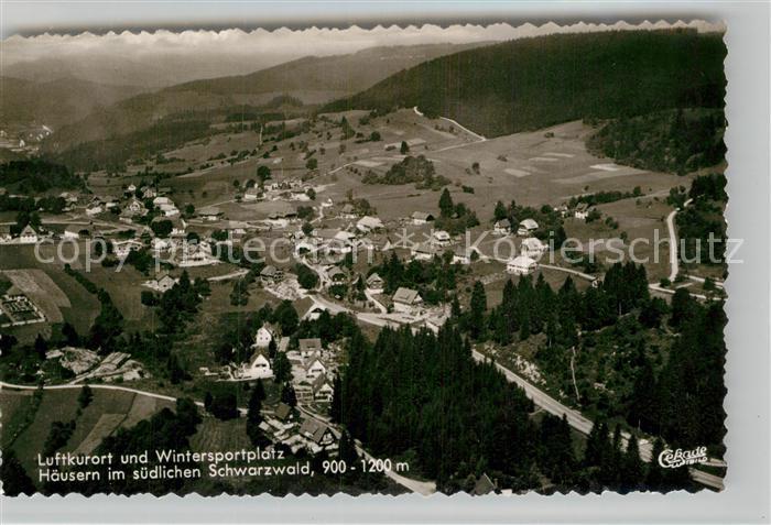 Haeusern Schwarzwald Fliegeraufnahme