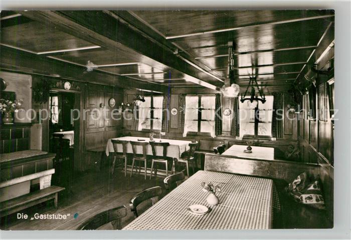 Urberg Rasthaus Pension Alpenblick Gaststube