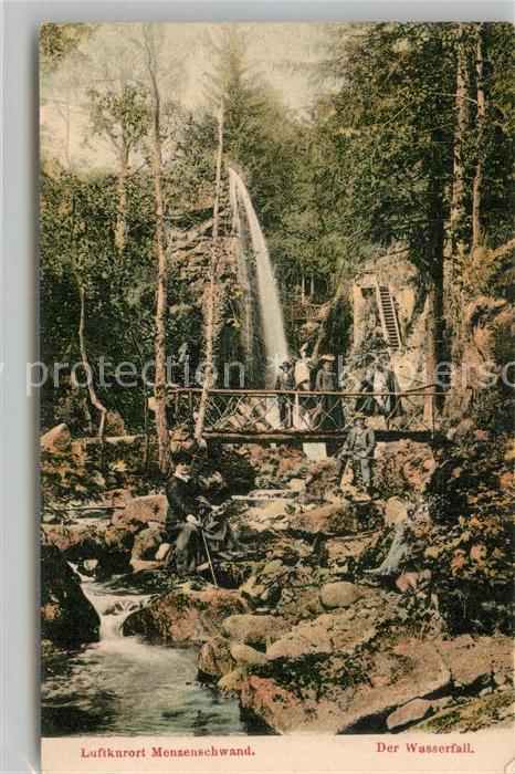 Menzenschwand Der Wasserfall