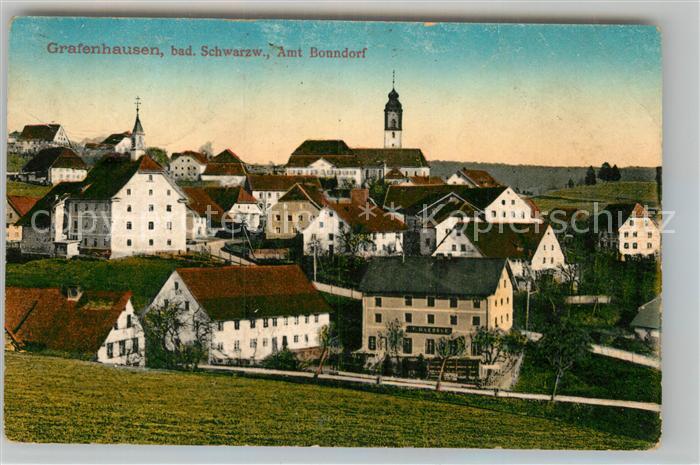 Grafenhausen Schwarzwald Teilansicht