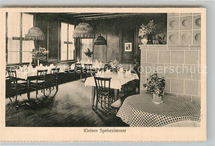 Feldberg Schwarzwald Jugendheim Kleines Speisezimmer