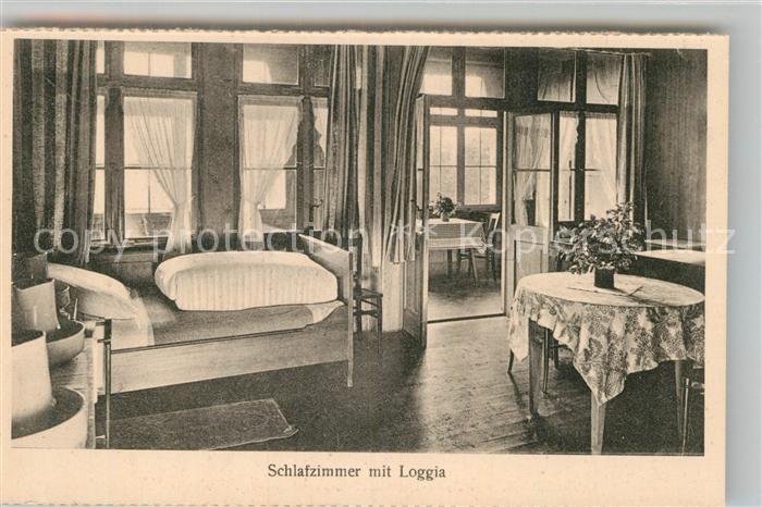Feldberg Schwarzwald Jugendheim Schlafzimmer mit Loggia