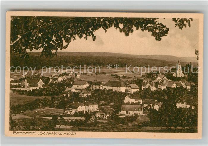 Bonndorf Schwarzwald Gesamtansicht