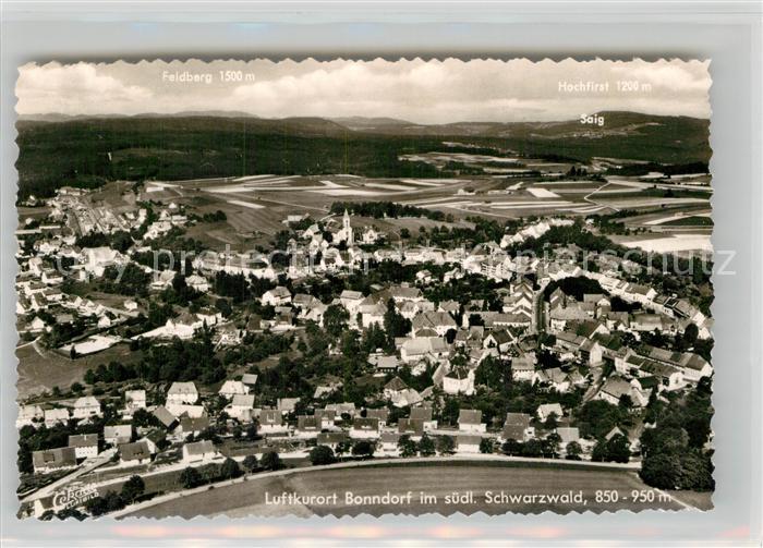 Bonndorf Schwarzwald Fliegeraufnahme