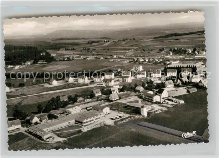 Bonndorf Schwarzwald Fliegeraufnahme Siedlung