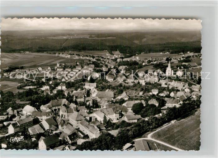 Bonndorf Schwarzwald Fliegeraufnahme