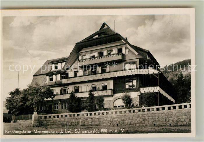 Menzenschwand Erholungsheim