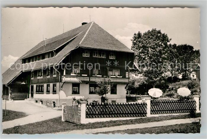 Haeusern Schwarzwald Gasthof Pension Schoepperle