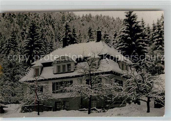 Haeusern Schwarzwald Pension Waldesruh