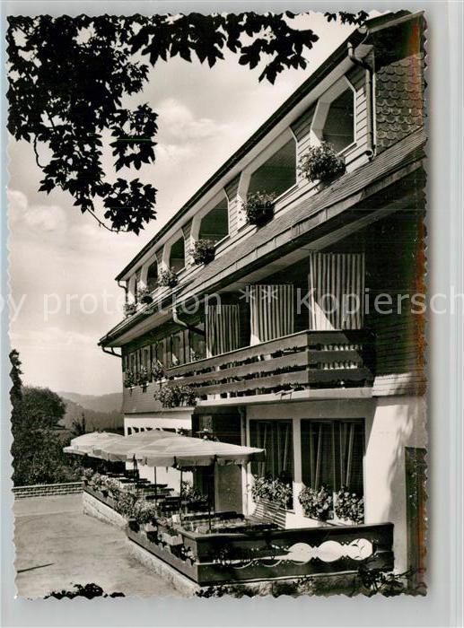 Haeusern Schwarzwald Schwarzwald Gasthof Adler Balkonseite