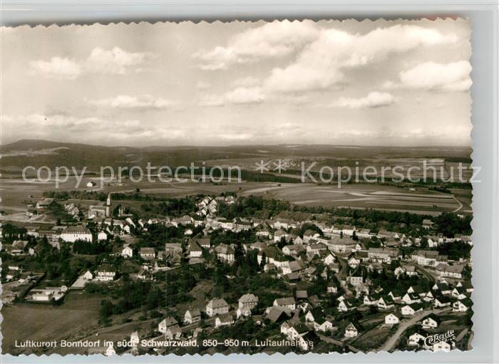 Bonndorf Schwarzwald Fliegeraufnahme