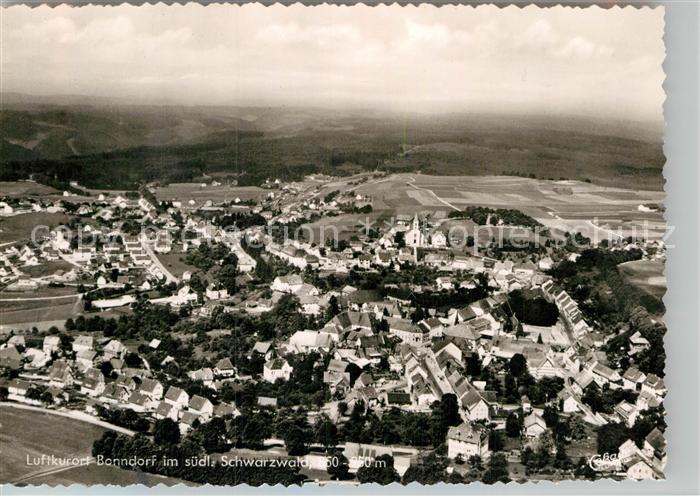 Bonndorf Schwarzwald Fliegeraufnahme