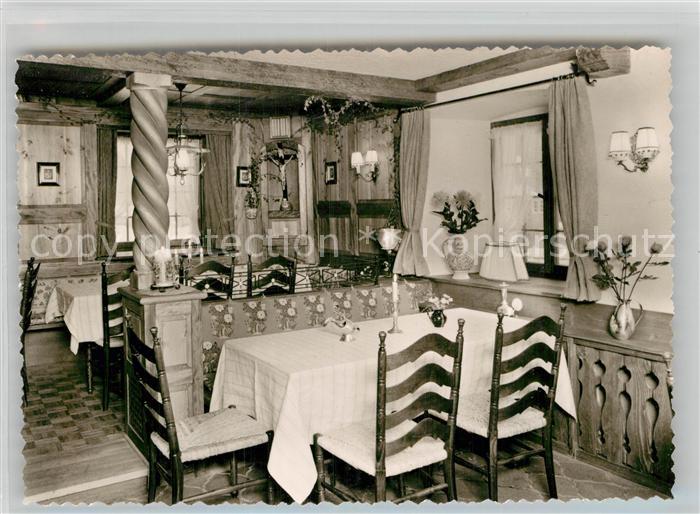 Haeusern Schwarzwald Gasthof Adler Gaststube