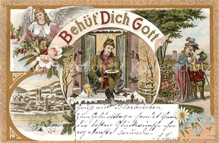 Bad Saeckingen Teilansicht Trompeter