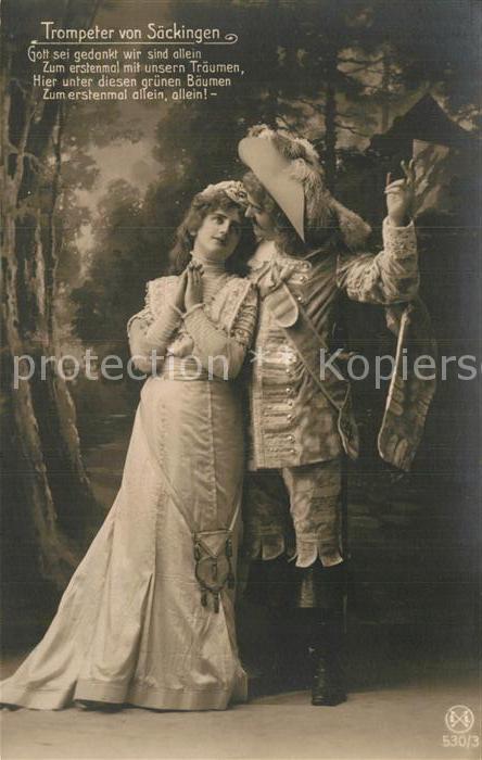 Bad Saeckingen Trompeter von Saeckingen mit Vers