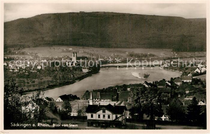 Bad Saeckingen Blick von Stein