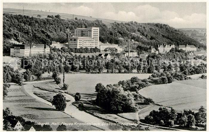 Schwaebisch Hall Neues Krankenhaus Diakonissenanstalt