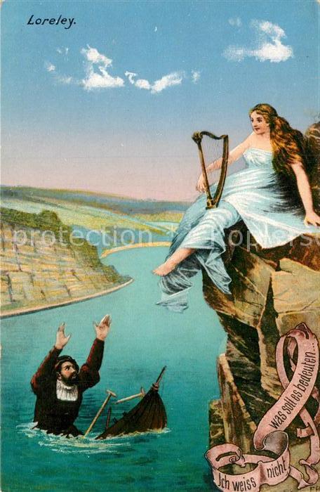 St Goarshausen Loreley Sage