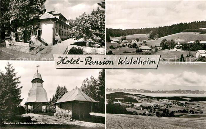 Herrischwand Hotel Pension Waldheim Gugelturm Panorama Gedaechtniskapelle