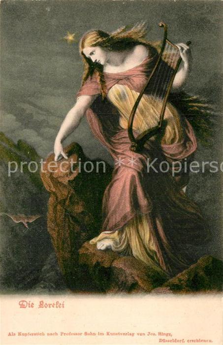 St Goarshausen Die Loreley