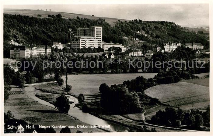 Schwaebisch Hall Neues Krankenhaus Evangelisches Diakonissenhaus