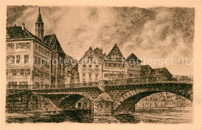 Schwaebisch Hall Henkersbruecke