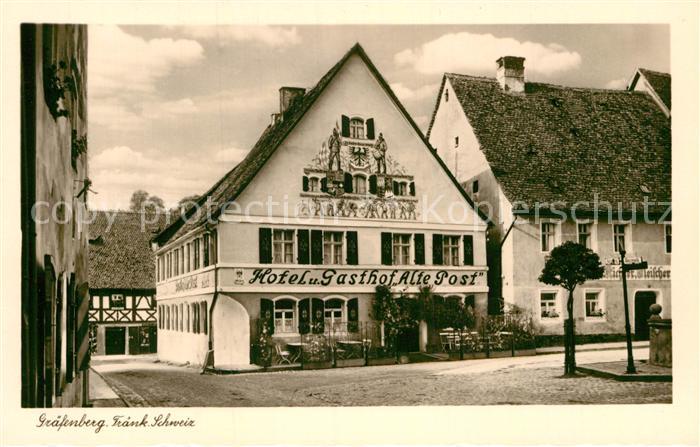 Graefenberg Oberfranken Hotel Gasthof Alte Post