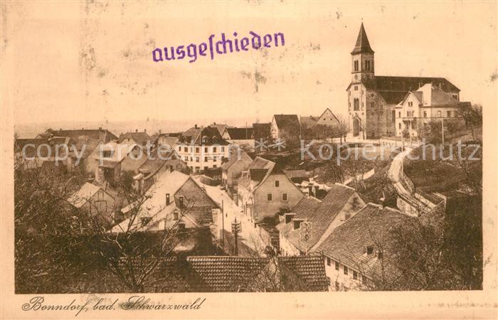 Bonndorf Schwarzwald Gesamtansicht