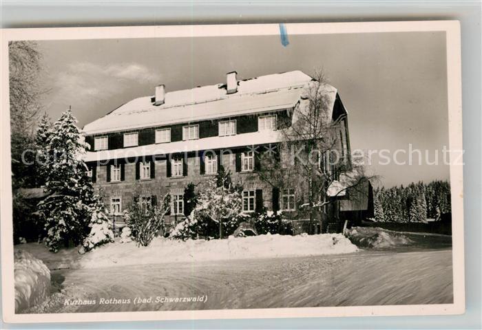 Rothaus Grafenhausen Kurhaus