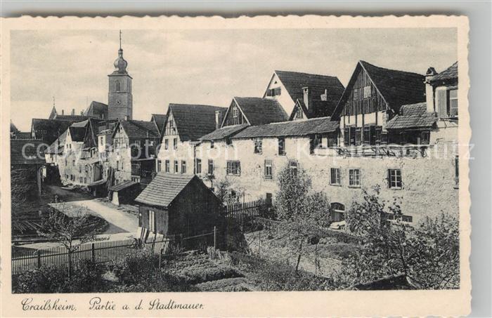 Crailsheim Partie an der Stadtmauer