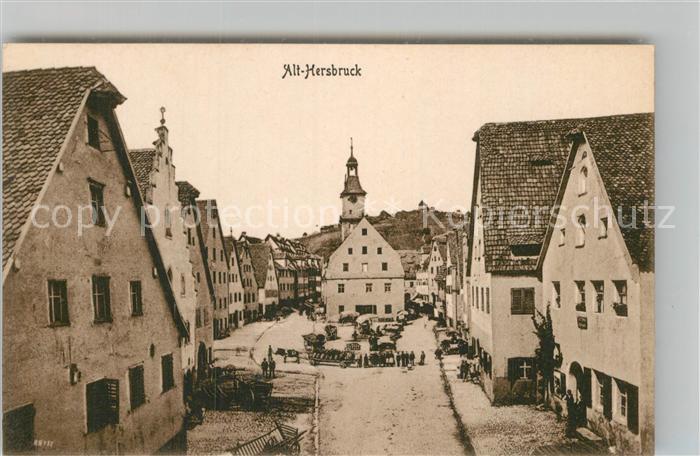 Hersbruck Bayern Marktplatz