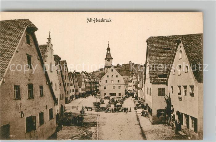 Hersbruck Bayern Marktplatz