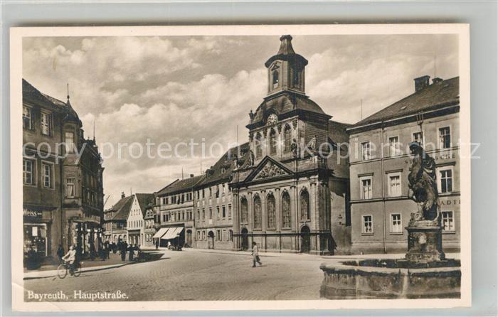 BAYREUTH Bayern Hauptstrasse