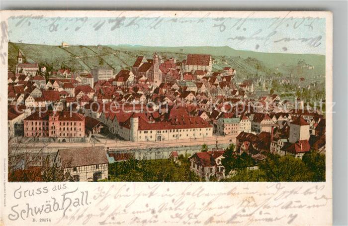Schwaebisch Hall Teilansicht