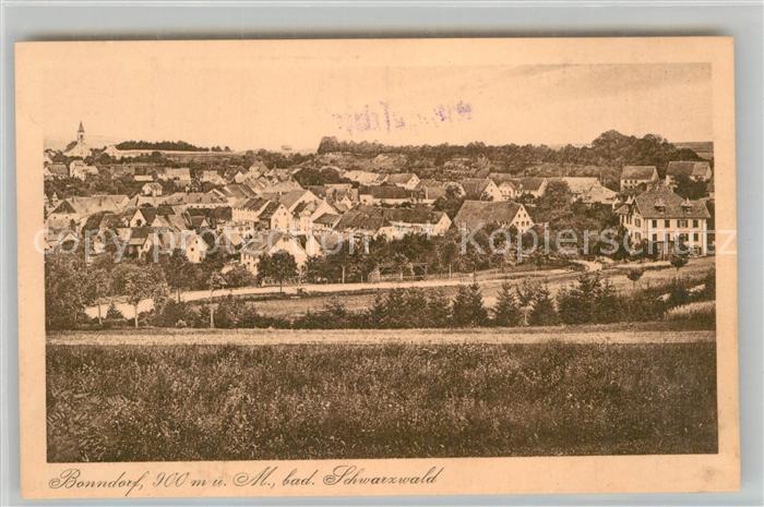 Bonndorf Schwarzwald Teilansicht