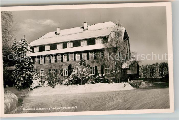 Rothaus Grafenhausen Kurhaus