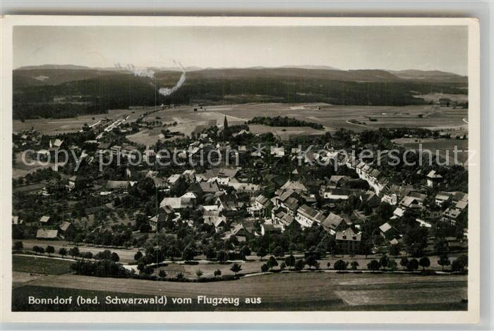 Bonndorf Schwarzwald Fliegeraufnahme