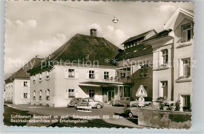 Bonndorf Schwarzwald Bezirkskrankenhaus Erholungsheim