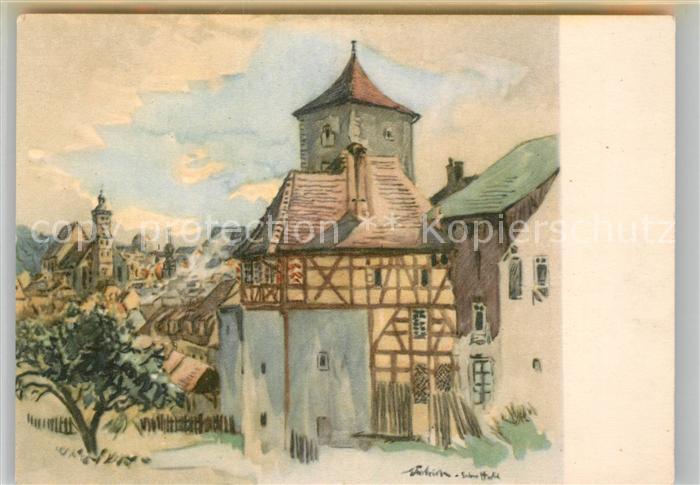 Schwaebisch Hall Das Weilertor