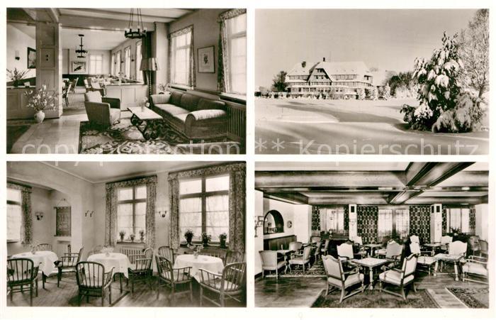 Hinterzarten Breisgau-Hochschwarzwald BW Hotel Weisses Roessle