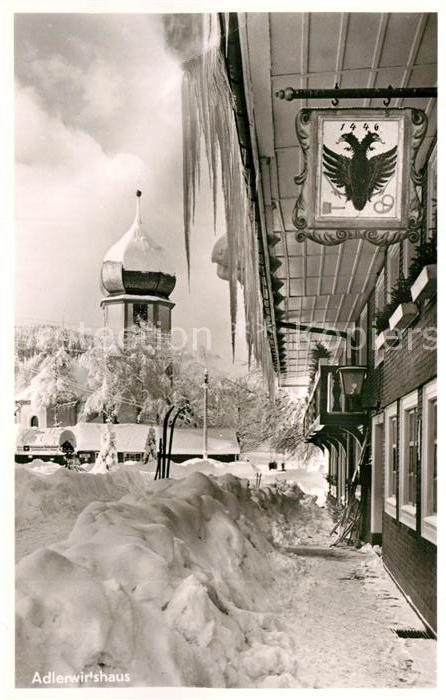 Hinterzarten Breisgau-Hochschwarzwald BW Adlerwirtshaus